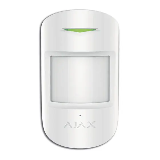 AJAX CombiProtect PIR con Rottura Vetri Bianco 38097 AJCP
