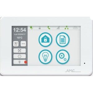 AMC UNIKA tastiera touch screen, display a 5 pollici TFT alta risoluzione (480 x 272) con lettore RFID/NFC integrato