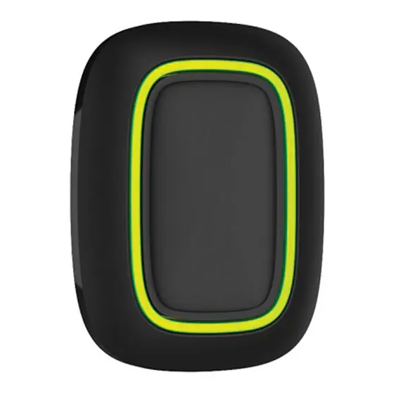 Ajax Button Pulsante antipanico wireless Nero 38094