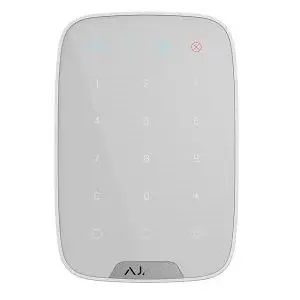AJAX KeyPad Tastiera Wireless Touch Bidirezionale Bianca 38249