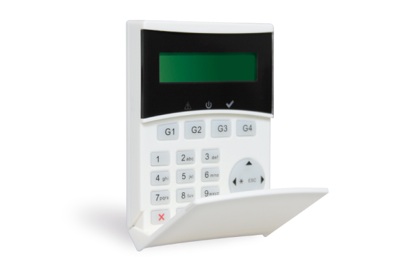AMC K-LCD LIGHT PLUS tastiera LCD compatta  con 2 linee IN/OUT programmabili