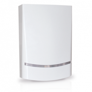 AMC BLADE 01/S-WW sirena autoalimentata colore bianco - lampegg. a led bianco alta luminosità programmabile  e riporto stato impianto/allarme