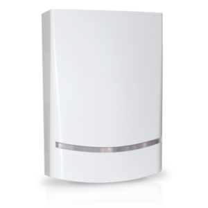 AMC BLADE 01/S-WW sirena autoalimentata colore bianco - lampegg. a led bianco alta luminosità programmabile  e riporto stato impianto/allarme