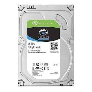 Seagate HHD SkyHawk 3 TB 6 GB/s 64 MB di cache