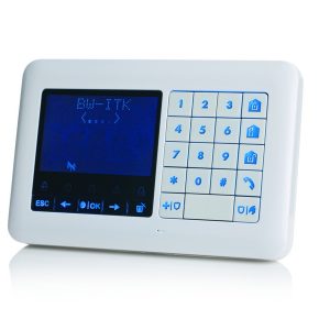 Bentel Tastiera LCD in Italiano BW-ITK