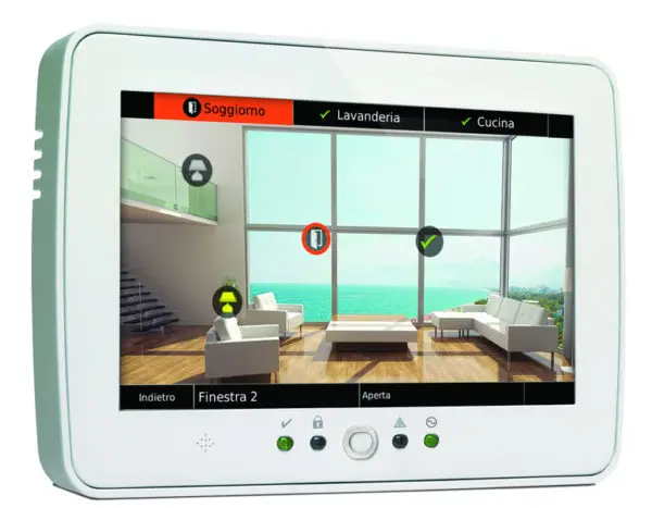 Bentel Tastiera Touch screen per centrali Absoluta Absoluta M-Touch