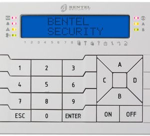 Bentel Tastiera Premium LCD, con lettore di prossimitÃƒÆ’Ã‚Â  e tre Terminali I/O programmabili BKP-LCD