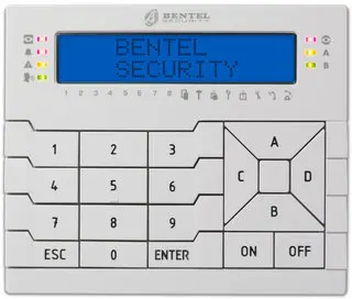 Bentel Tastiera Premium LCD, con lettore di prossimitÃƒÆ’Ã‚Â  e tre Terminali I/O programmabili BKP-LCD