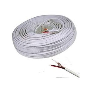 CAVO TVCC Micro Coaxial + 2 X 0,50 - 100MT