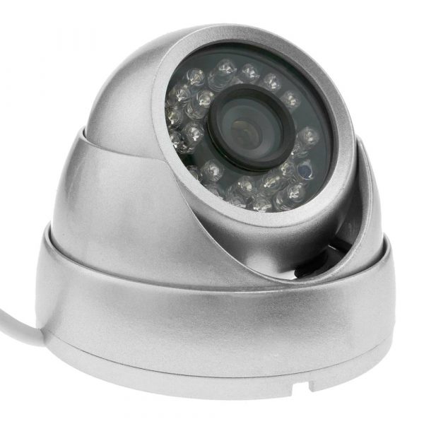 TELECAMERA DOME IR GRIGIA SENSORE CCD 1/3'' SONY 700TVL