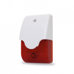 AMC PZ 800 sirena wireless bidirezionale  da interno - lampeggiante colore rosso - 868 MHz