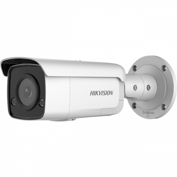HikVision DS-2CD2T46G2-ISU/SL(4mm) EASY IP 4.0 ACUSENSE, BULLET IP OTTICA FISSA, 4MP CON LUCI STROBOSCOPICHE E ALLARME