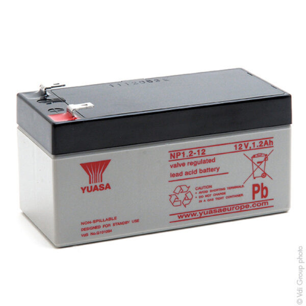 YUASA 12v 1,2Ah NP1.2-12