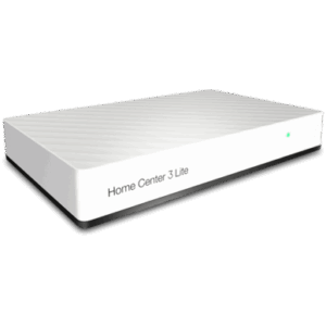FIBARO Home Center 3 Lite, Hub Casa Intelligente Z-Wave 700, Funziona con Alexa, Google Home, Interruttori Z-Wave, Prese, Termostati, Sensori di Sicurezza, Fotocamere e Altro Ancora, Bianco