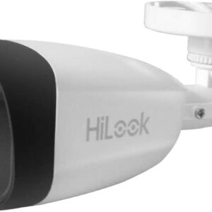 HiLook By Hikvision IPC-B121H-M - Telecamera di rete IP PoE da 2,8 mm, con visione notturna IR da 30 m, colore: Bianco