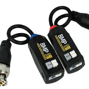 BALUN UTP TVI AHD CVI CVBS  4K   600MT