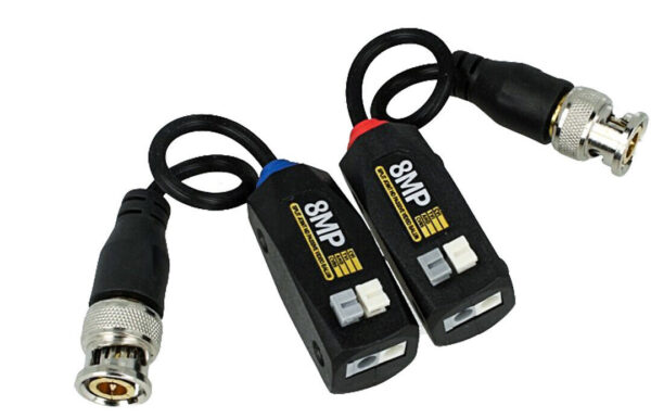 BALUN UTP TVI AHD CVI CVBS  4K   600MT