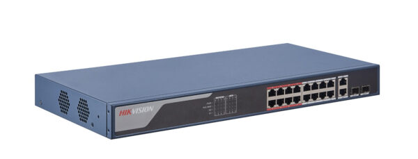 HikVision DS-3E1318P-EI SMART MANAGED POE 10/100 + UPLINK GIGABIT COMBO