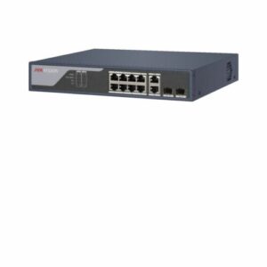 HikVision DS-3T1310P-SI/HS INDUSTRIALE 10/100 POE DIN + UPLINK GIGABIT SMART MANAGED