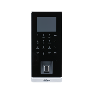 Dahua ASI2201H-W Lettore standalone Wi-Fi IP65 con display e touch, card 13.56 MHz, pswd