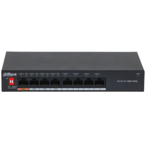DAHUA PFS3008-8ET-60-V2 Switch L2 unmanaged 8 porte (4 PoE 60 W)