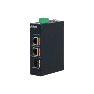 DAHUA PFS3103-1GT1ET-60-V2 Switch hardened unmanaged 3 porte (2 PoE 60 W)
