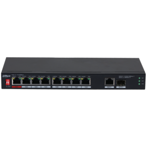 DAHUA PFS3110-8ET1GT1GF-96 Switch unmanaged 10 porte (8 PoE 96 W)