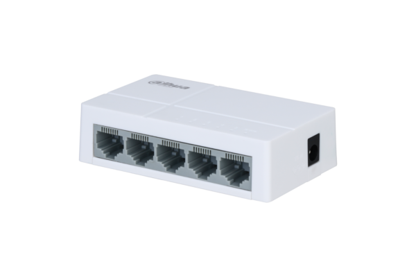 DAHUA PFS3005-5ET-L-V2 Switch L2 unmanaged 5 porte case plastico