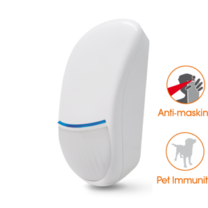 AMC DT 1 AM sensore serie ProLine, con antimascheramento, dual tech con resistenze EOL integrate - pet immune 15 kg - EN50131 2/4 - grado 3