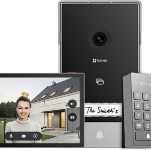 Videocitofono Smart EZVIZ EP7 con tastiera e pannello solare