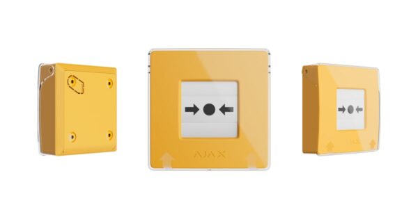 AJAX 71254 ManualCallPoint Jeweller Giallo