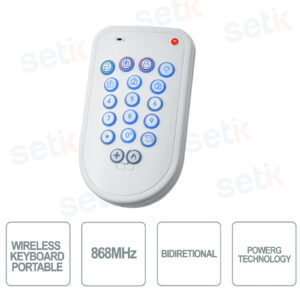 Bentel BW-241 Tastiera portatile wireless per centrali BW