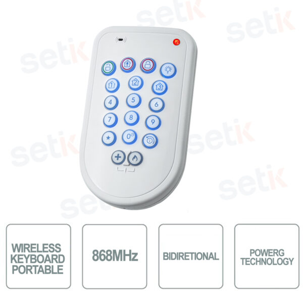 Bentel BW-241 Tastiera portatile wireless per centrali BW