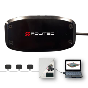 POLITEC GAPID WS Sensore perimetrale triassiale a basso assorbimento per sistemi wireless, completo di batteria