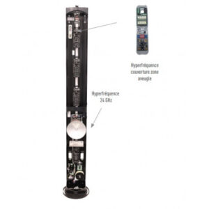 POLITEC MANAIRSMA301004X Colonna composta da 8 Raggi doppia ottica 4TX + 4RX H 300 cm. Alimentatore 230V incluso.