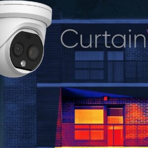 CURTAINVU DS-2TD1217-2/QA telecamera termica IP67 con doppia ottica.