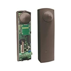 AMC DT 16 sensore dual tech effetto tenda per porte e finestre, con allarme direzionale - colore marroni