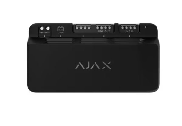 Ajax LineSupply (45W) Fibra Nero