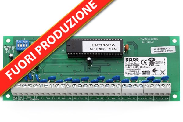 RISCO RP296EZ1600A Espansione 16 zone