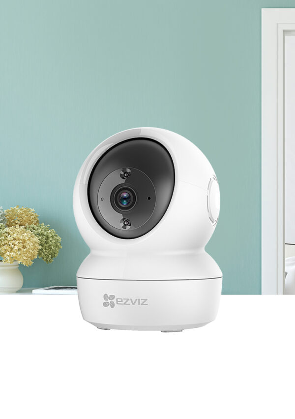 Telecamera Wi-Fi Interno EZVIZ C6N 1080p con Visione Notturna e Tracciamento del Movimento