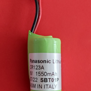 SELECT SBT01P Batteria al Litio Panasonic CR123A 3V 1,55Ah