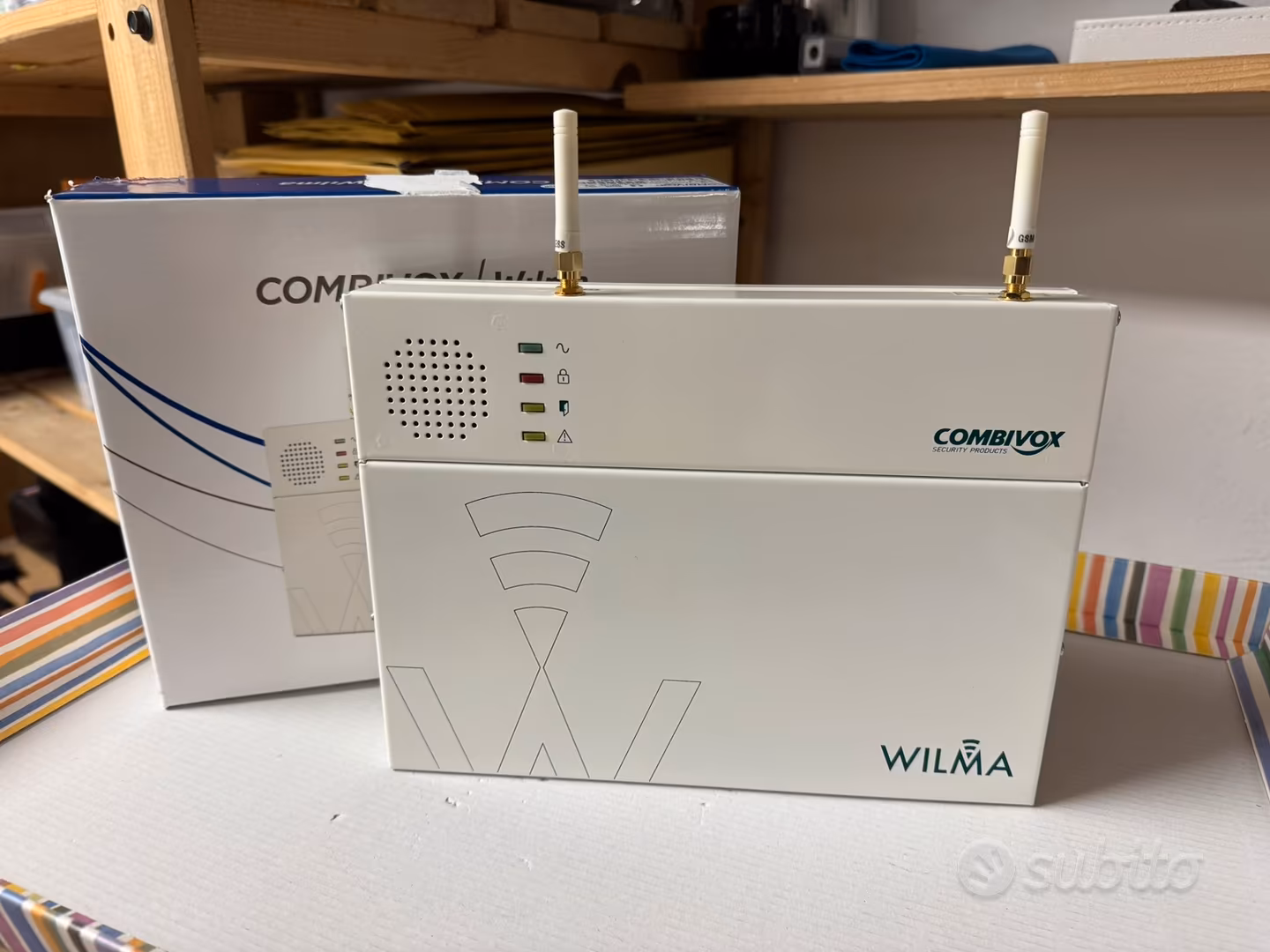 COMBIVOX WILMA GSM no tast (Cod. 11.875) – Centrale via radio bidirezionale 32 zone con GSM integrato
