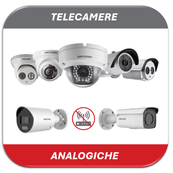 TELECAMERE ANALOGICHE HIKVISION