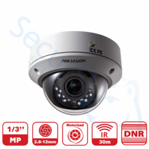 HIKVISION DS-2CC52A1P-AVPIR2 - Telecamera Analogica Dome 960H CCD 700TVL - Ottica Varifocale (2.8-12mm)