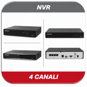 NVR 4 CANALI HIKVISION