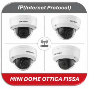 IP MINIDOME OTTICA FISSA HIKVISION