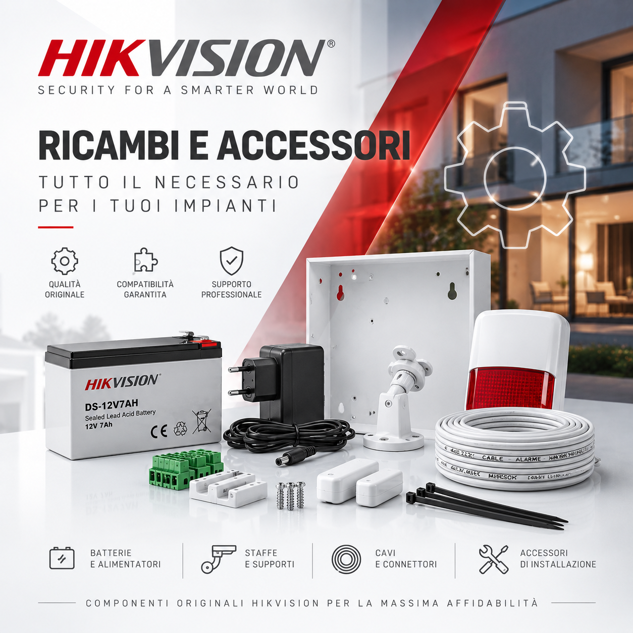 HIKVISION Ricambi e Accessori