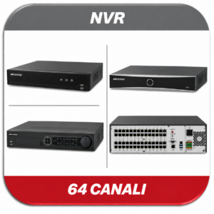 NVR 64 CANALI HIKVISION