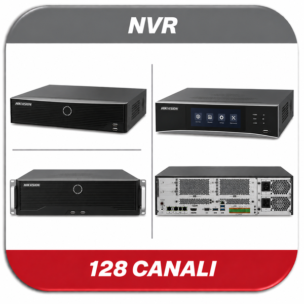 NVR 128 CANALI HIKVISION