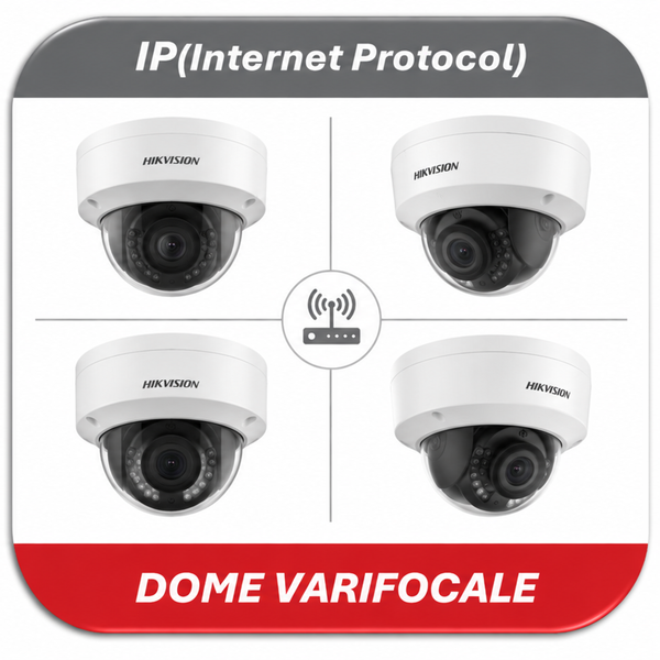 IP DOME VARIFOCALE HIKVISION